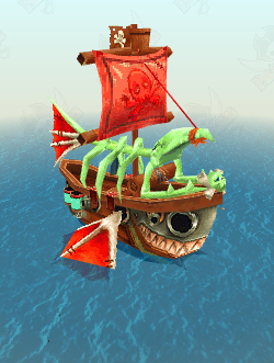 Jack the Pirate's Command Ship