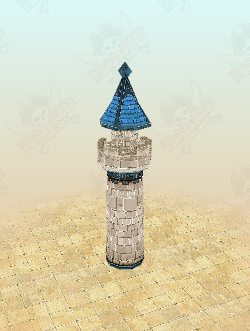 Basic Blue Guard Tower