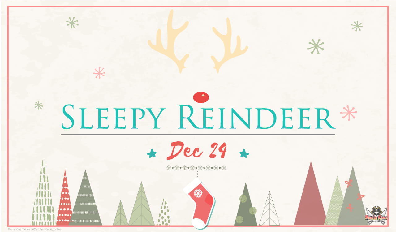 Sleepy Reindeer
