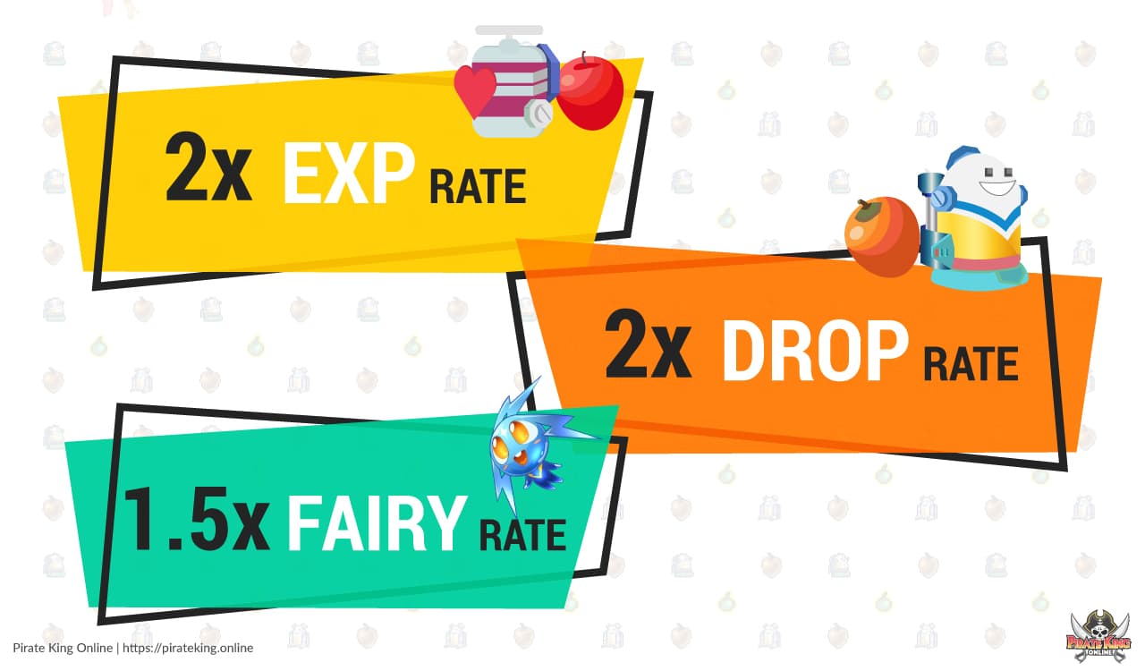 Fairy, EXP and Drop Carnivals.