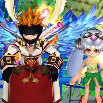 The mask, the hair and the ami!