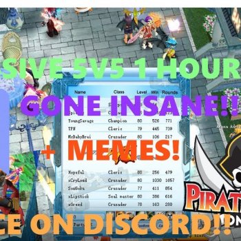 Pirate King Online 1 Hour of Bar PvP + Voice Chat!
