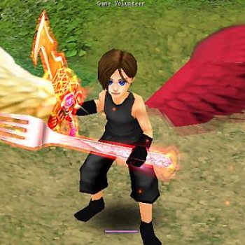 Feeling cute in the 2nd anniversary themed outfit! :D