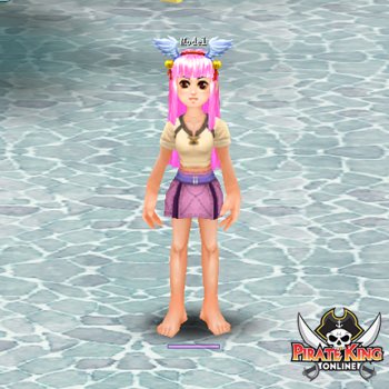 Phyllis Pink Angel Hat